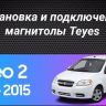 Штатная магнитола Teyes CC3 2K 6/128 Chevrolet Aveo 2 (2011-2015)