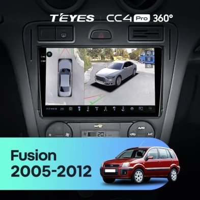 Штатная магнитола Teyes CC4 Pro 360 8/128 Ford Fusion 1 (2005-2012)