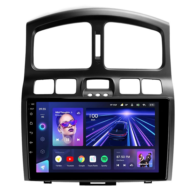 Штатная магнитола Teyes CC3 4/32 Hyundai Santa Fe SM (2000-2012)