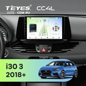 Штатная магнитола Teyes CC4L 6/64 Hyundai i30 3 (2018-2026)