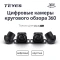 Цифровые камеры кругового обзора Teyes Digital 360° для CC4 PRO (Круглые)