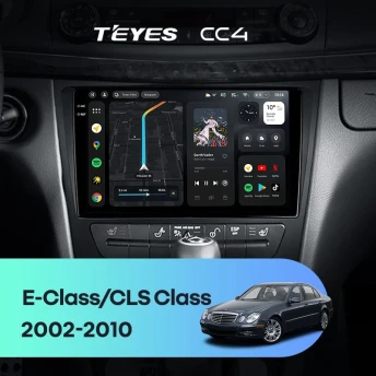 Штатная магнитола Teyes CC4 6/64 Mercedes-Benz E-Class S211 W211 CLS-Class C219 (2002-2010)