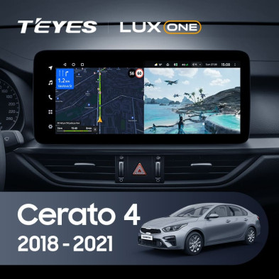 Штатная магнитола Teyes LUX ONE 4/64 Kia Cerato 4 (2018-2021)