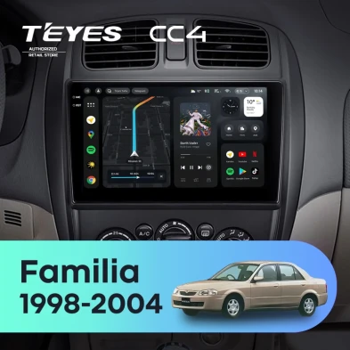 Штатная магнитола Teyes CC4 6/64 Mazda Familia (BJ) (1998-2004)