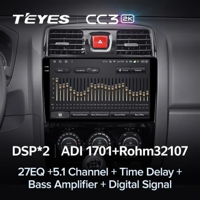 Штатная магнитола Teyes CC3 2K 4/32 Great Wall Wingle 5 (2011-2015)