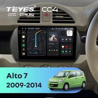 Штатная магнитола Teyes CC4 6/64 Suzuki Alto 7 (2009-2014)