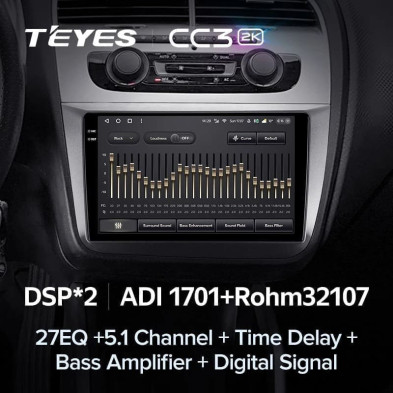 Штатная магнитола Teyes CC3 2K 4/32 Volkswagen Amarok (2010-2024)