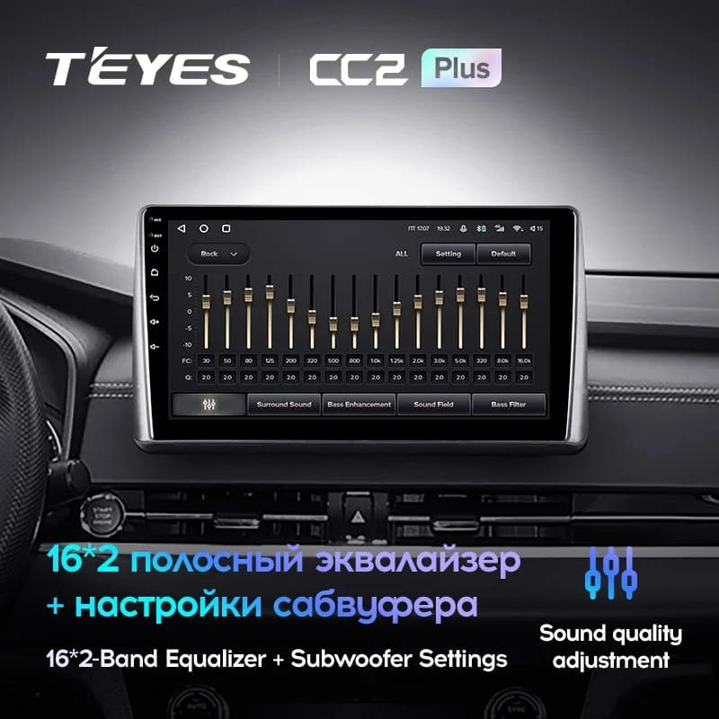Штатная магнитола Teyes CC2 Plus 3/32 Mitsubishi Outlander GN0W (2021-2023) (0din)