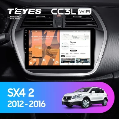 Штатная магнитола Teyes CC3L WiFi 2/32 Suzuki SX4 2 (2012-2016)