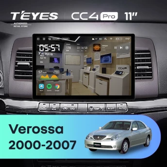 Штатная магнитола Teyes CC4 Pro 12/256 Toyota Verossa (2000-2007) F2 (11")