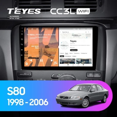 Штатная магнитола Teyes CC3L WiFi 2/32 Volvo S80 1 (1998-2006)