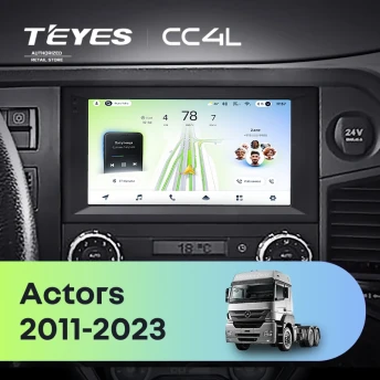 Штатная магнитола Teyes CC4L 6/64 Mercedes-Benz Actros (2011-2023)