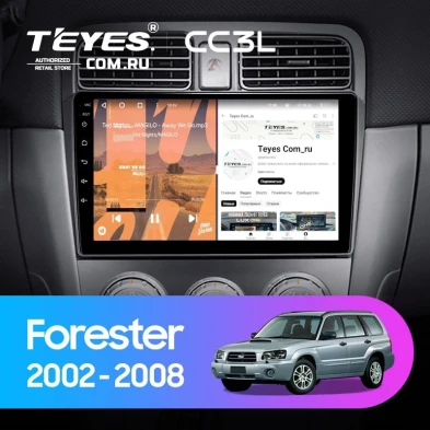 Штатная магнитола Teyes CC3L 4/32 Subaru Forester SG (2002-2008)