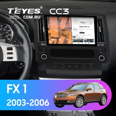 Штатная магнитола Teyes CC3 4/32 Infiniti FX 1 (S50) (2003-2006)