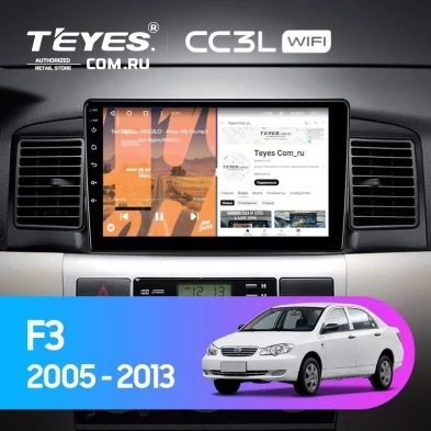 Штатная магнитола Teyes CC3L WiFi 2/32 BYD F3 (2005-2013)