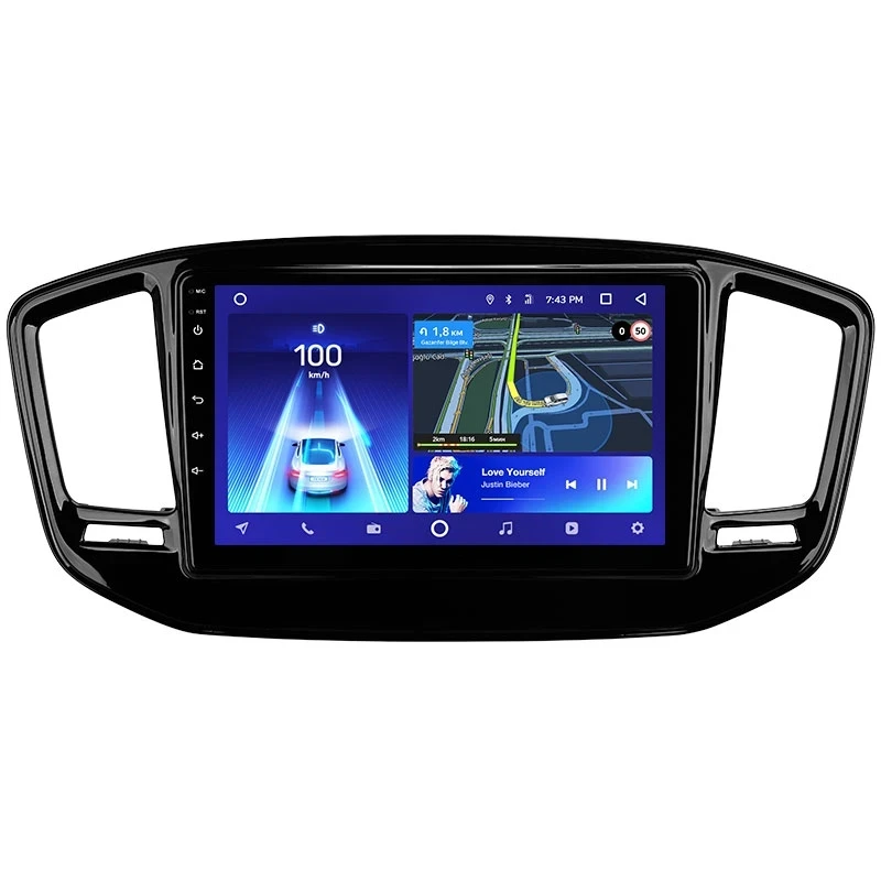 Переходная рамка Geely Emgrand X7 (2014-2020) (9")