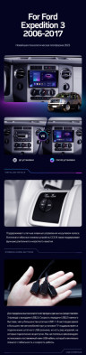 Штатная магнитола Teyes CC3L 4/64 Ford Expedition 3 U3242 U3542 U324 U354 (2006-2017)